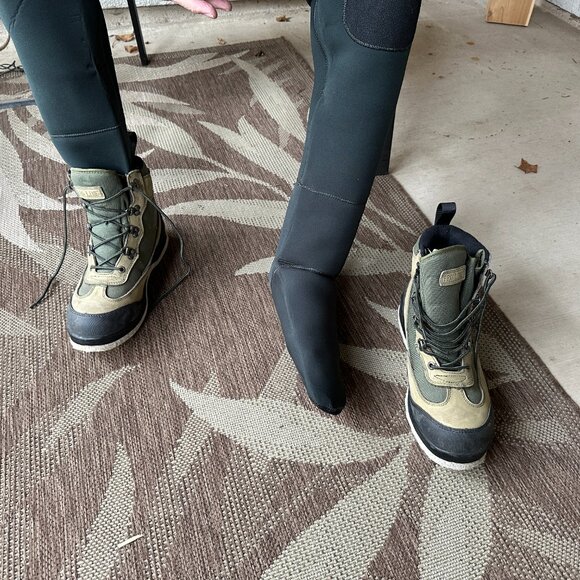 HODGMAN Men's Neoprene Chest Waders and Fishing Boots - Picture 11 of 16